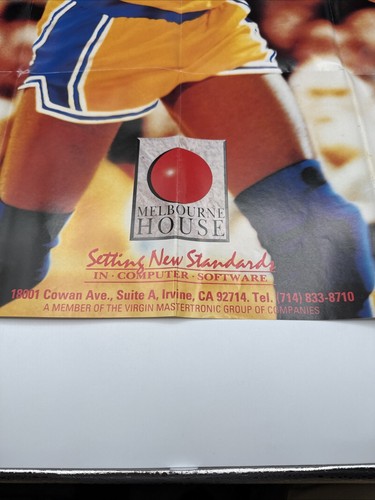 Magic Johnson’s Basketball Poster “Basketball The Way The Pros Play” Folded - Picture 6 of 7
