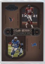 2004 Playoff Honors Class Reunion 1428/1500 Andre Johnson Charles Rogers HOF y0i