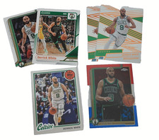 2025-26 Topps Chrome Derrick White #71 Red White & Blue Refractor Base Lot of 6