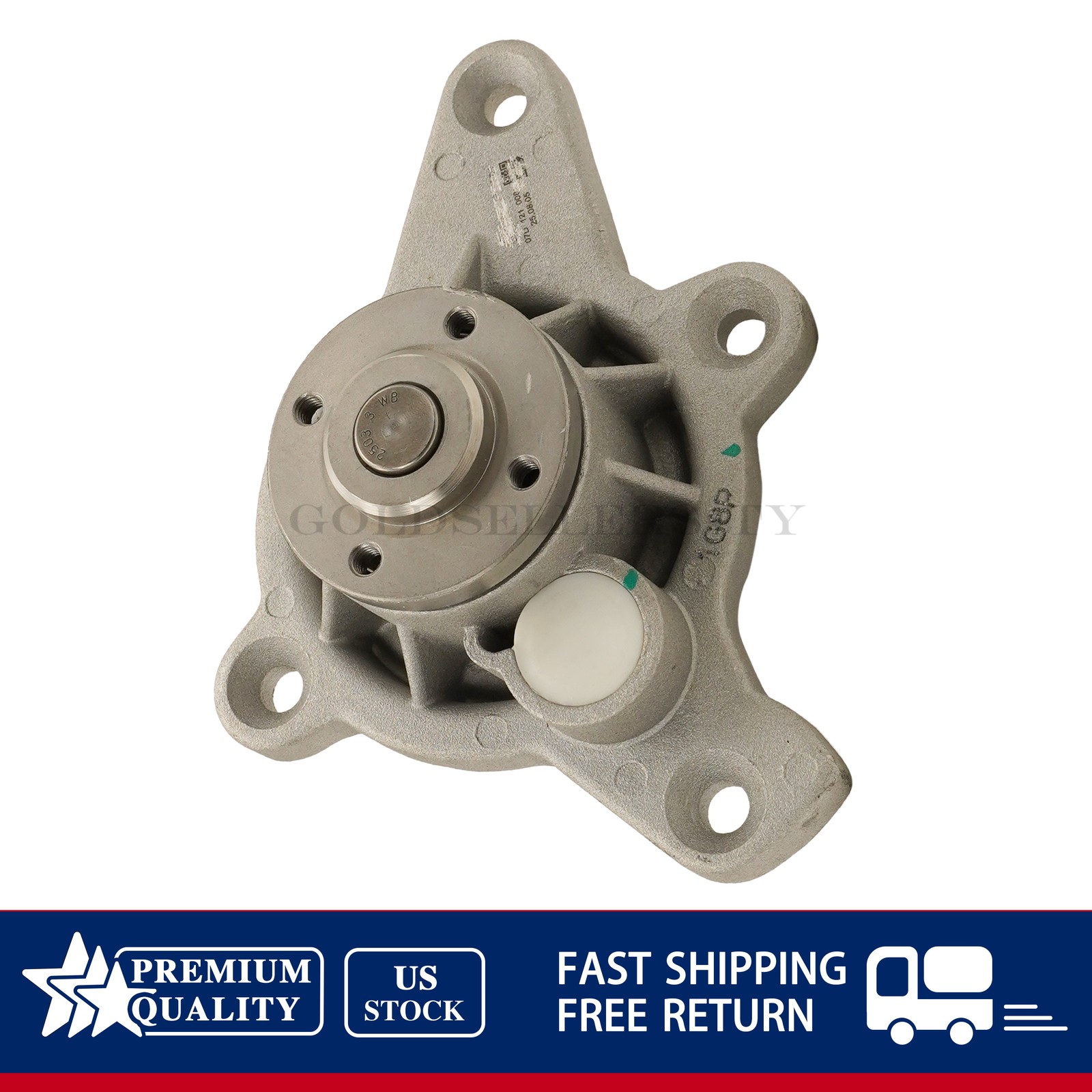 NEW For 2003-2018 Bentley Continental 07D121008B Water Pump With Seal US