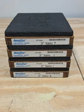 Lot of 4 Block Punctuation, 3" Italic  Accu-Cut Ellison Educational Wooden Dies 