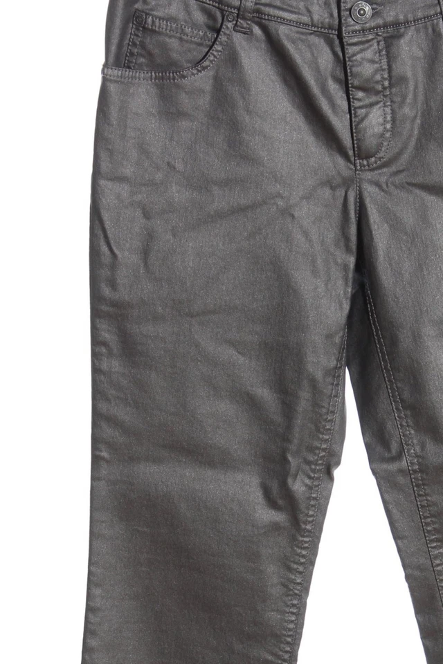OUI Jegging Dames Pantalon T EU 38 argenté style mouillé - Photo 3/4