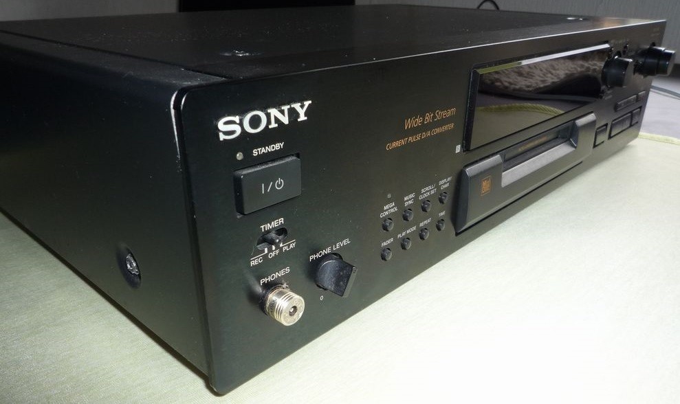 SONY MDS-JB920 MD Deck Tested Working With Remote Control