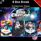 TREVOR LAWRENCE 2025 Cosmic Chrome Football Player Break 8 Box 1 Case 2034