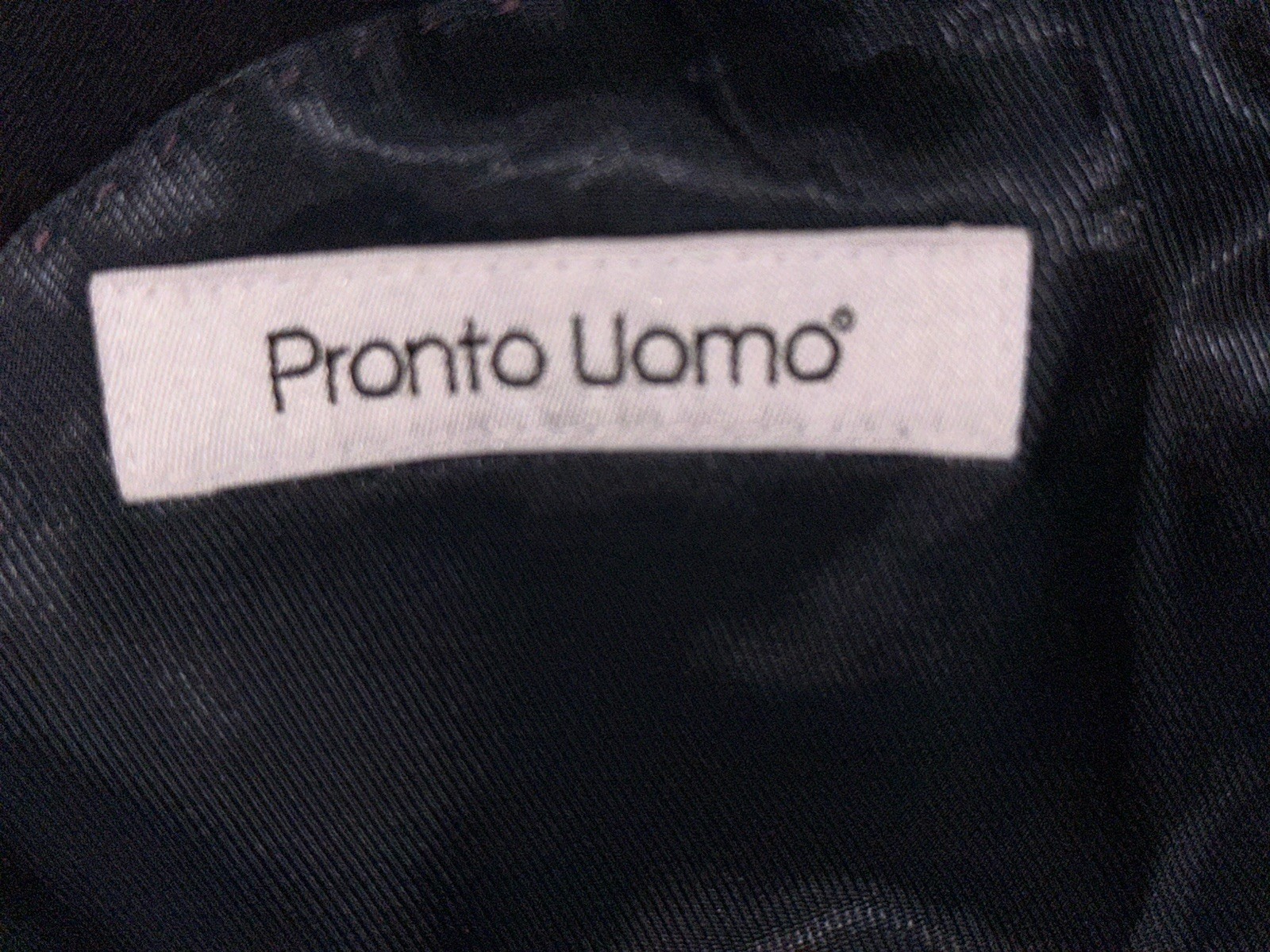 PRONTO UOMO, DOUBLE-BREASTED, SOLID BLACK, BESPOK… - image 9