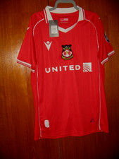 Maillot de foot Wrexham Macron 2025 - 2026 domicile taille M 38/40 neuf ERLAND 73