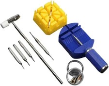 Watch Link Removal Kit, Resizing Tool for Bracelet Adjustment Replacement, Pin