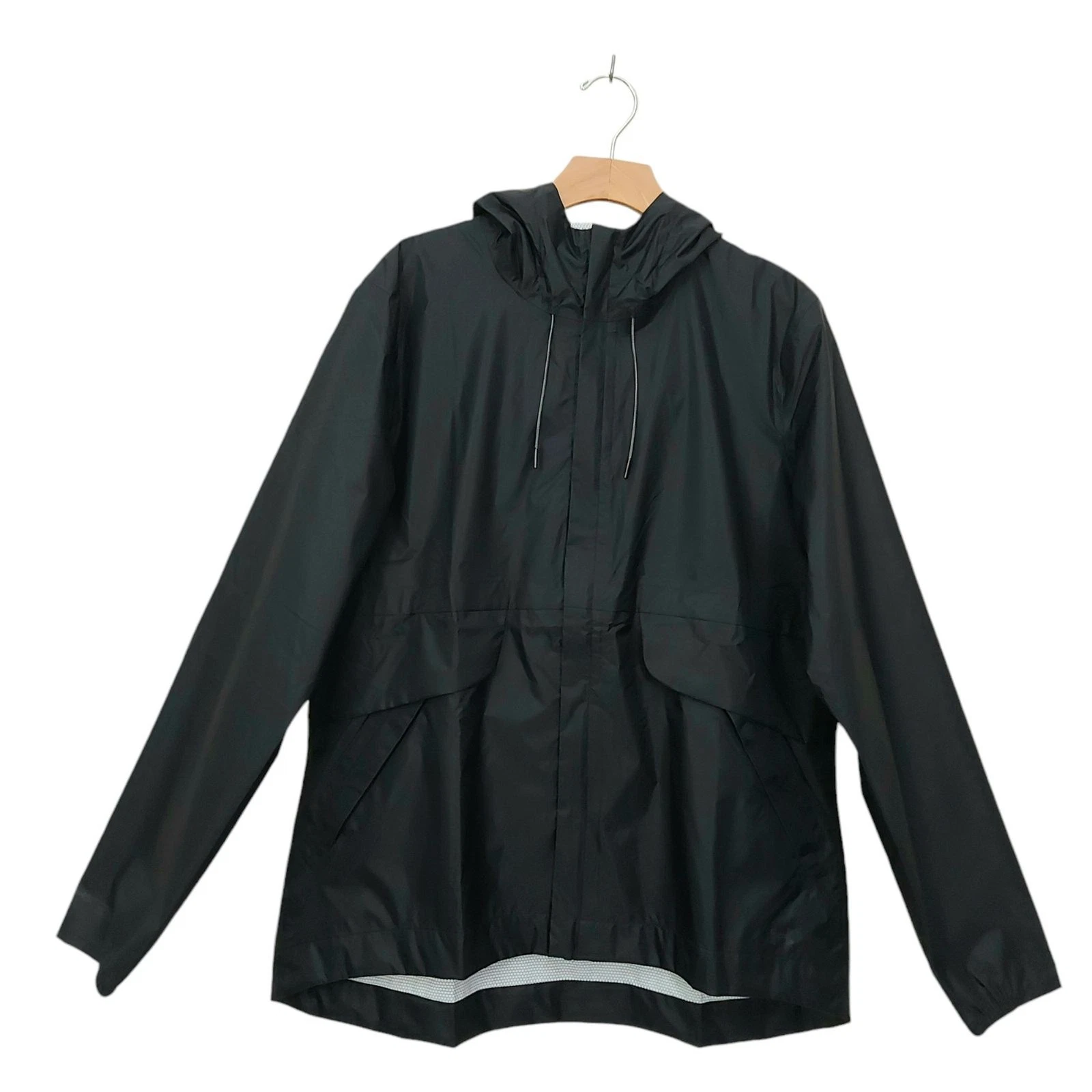 Under Armour Jacket Womens XL Black Storm Proof Cloudstrike Hooded Softshell
