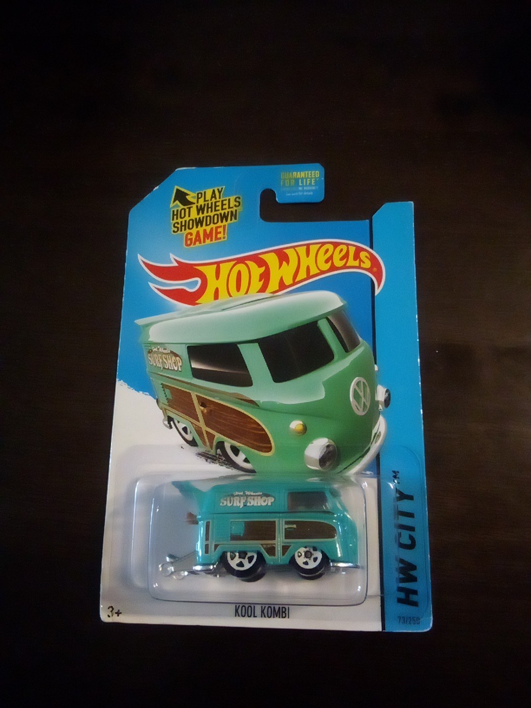 2015 Hot Wheels City #73 Kool Kombi Card Not Perfect 96D