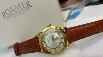 Analog Watch Roamer Hand Wound Competence Ref 101301, 1 15/32in Swiss Made