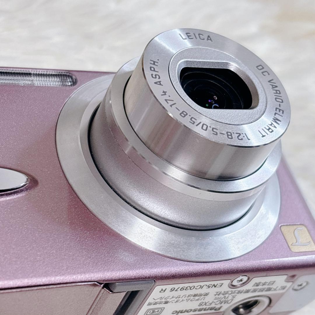 Panasonic パナソニック デジタルカメラ DMC-FX8 ミスティピンク LUMIX DMC-FX8 ミスティピンク デジタルカメラ 概要 デジタル