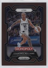 2024 Panini Prizm Monopoly WNBA Brown Prizm 155/249 Courtney Williams #10 0s2