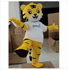Tiger Mascot Costumes Adults Handmade Birthday Party Outfit Dress Animal Suits