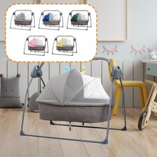 Baby Bassinet Birthday Gifts Adjustable Rocking Chair Auto Rocking Bassinet