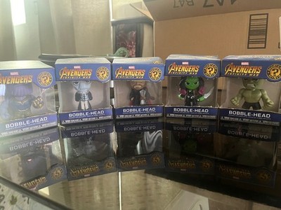 Marvel Avengers Bobble-Head Minis (pack of 5)