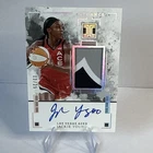 Jackie Young 2025 Panini WNBA Impeccable Elegance Silver Jersey Patch Auto /25!