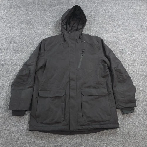 686 Jacket Mens Large Black Etex Hooded Insulated Ski Parka Outdoors Snowboard - product listing photo