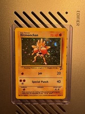 Hitmonchan Holo Pokemon Card 8/130 Base Set 2. Excellent Condition
