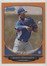2013 Bowman Chrome Prospects Orange Refractor 6/25 Marco Hernandez #BCP115 1o3