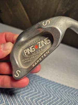 Ping Zing 2 Red Dot Sand Wedge Karsten Steel 36.5'' RH Lamkin Grip