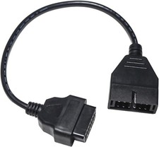 OBD1 Scanner, OBD1 to OBD2 Adapter, Car Code Reader, OBD1 12 Pin to Size: 1pc