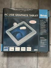 Tevion PC USB Graphics Tablet Never Been Used In Original Box with Instructions