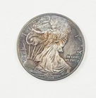 2009 US Mint Fine .999 American Silver Eagle 1oz Toned Bullion Coin ~ NO RESERVE