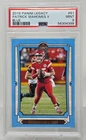 2019 Legacy PATRICK MAHOMES II Blue Card /25 PSA 9 Mint
