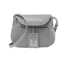 MARC JACOBS M0014625 GRAY W/ SILVER HARDWARE PREPPY NATASHA CROSSBODY WOMENS BAG
