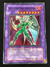 YUGIOH ELEMENTAL HERO SHINING PHOENIX ENFORCER DP05-EN013 1ST SUPER (NM)