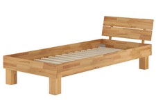 Moderno letto/futon 100x200 in Faggio laccato con doghe rigide 60.80-10