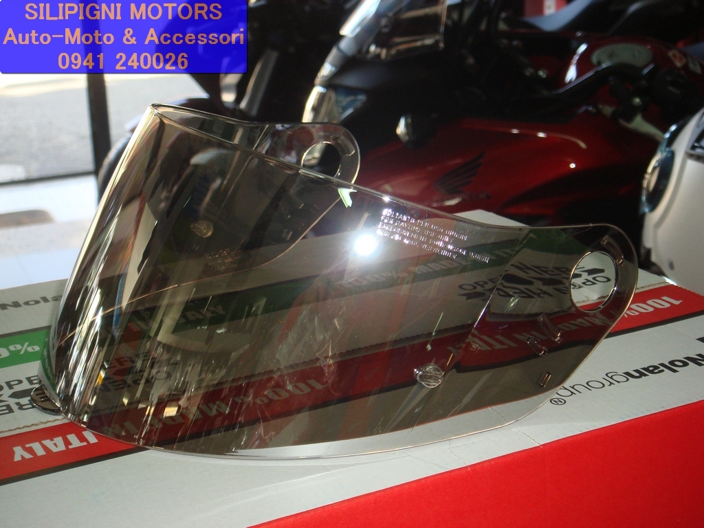 Visiera SILVER per NOLAN N60-5/ N64 / N63 / 62 / GREX G6.1 Casco by NolanGroup