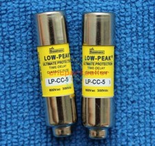 ONE NEW Bussmann LP-CC-5  LPCC5 5 Amp 600Vac Time Delay Fuses LPCC 5