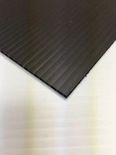 Coroplast 10mm 24" x 24" (4 Pack) Black Corrugated Plastic Sheets Sign
