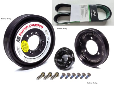 ATI  10% crank balancer damper kit /Gates belt for 2021-24 Ram TRX Hellcat 6.2