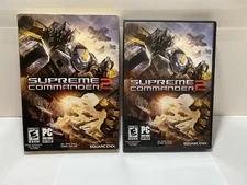 Supreme Commander 2 (PC, 2010) Square Enix - PC Game (UGC) Near Mint - Clean!
