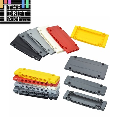 Piastra Pannello Piatto Technic 5x11x1 (64782 / 15458) - Mattoncini MOC Per Costruzioni Fai Da Te