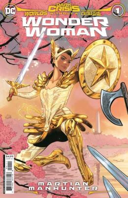 DARK CRISIS WORLDS WITHOUT A JUSTICE LEAGUE WONDER WOMAN #1 A DEL DUCA (CLEAR...