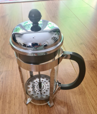Bodum French Press Glas Edelstahl French Press Kaffee Cafetière 1 Liter