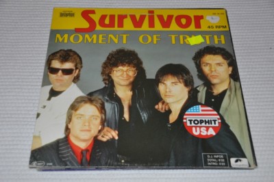 Survivor - Moments of truth - 80er 80s - 12'' Maxi Single Vinyl LP