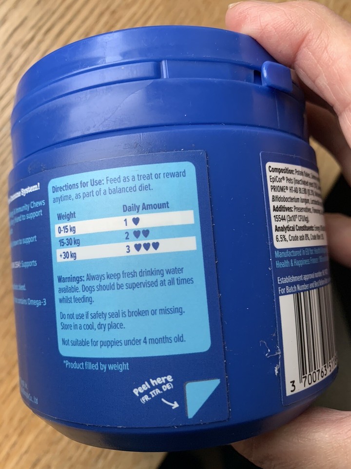 Zesty Paws Advanced Allergy Immunity Chews for Senior Dogs Salmon 90