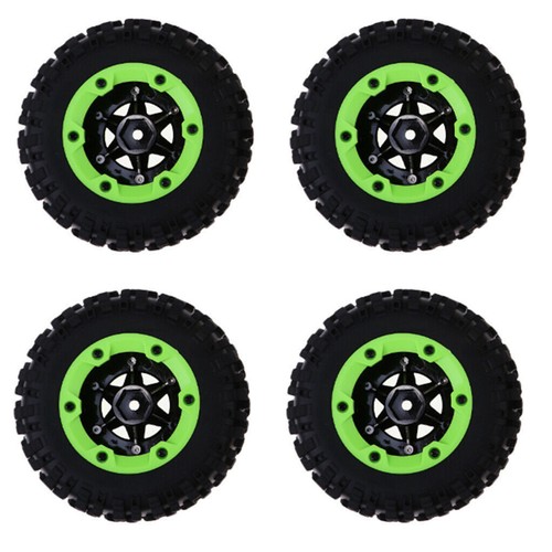 1/12 RC Car Wheel Rim Tires Rubber Tyres For Wltoys 12428 12423 124016-124019