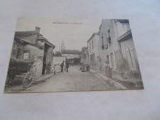 51 HEUTREGIVILLE MARNE LA GRANDE RUE ANIMEES ATTELAGE VUE TRES RARE