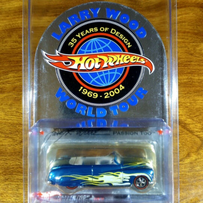レア Hotwheels LARRY WOOD Hot Wheels RLC Larry Wood World Tour Tin '49 Merc Passion Too 1677