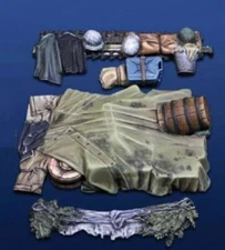 Unpainted1/35 Resin Figure Model Kit German Tank Destroyer Accessories Doll