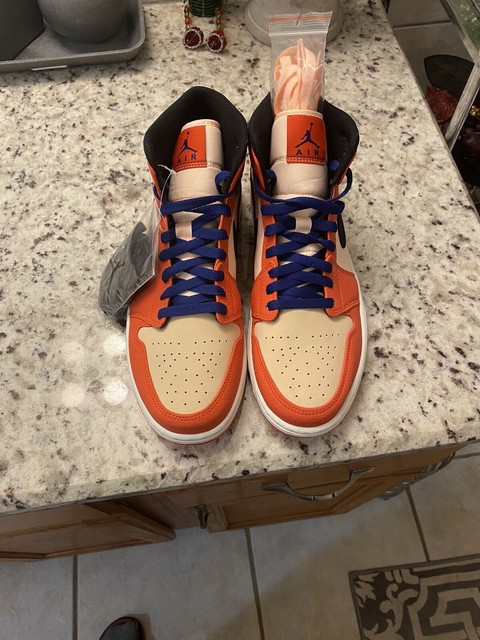 Jordan 1 Retro Mid SE Team Orange 2018 