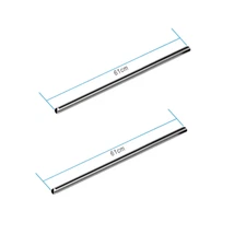 4-16FT Stainless Steel Sliding Barn Door Hardware Track (NO KIT) ONLY TRACK