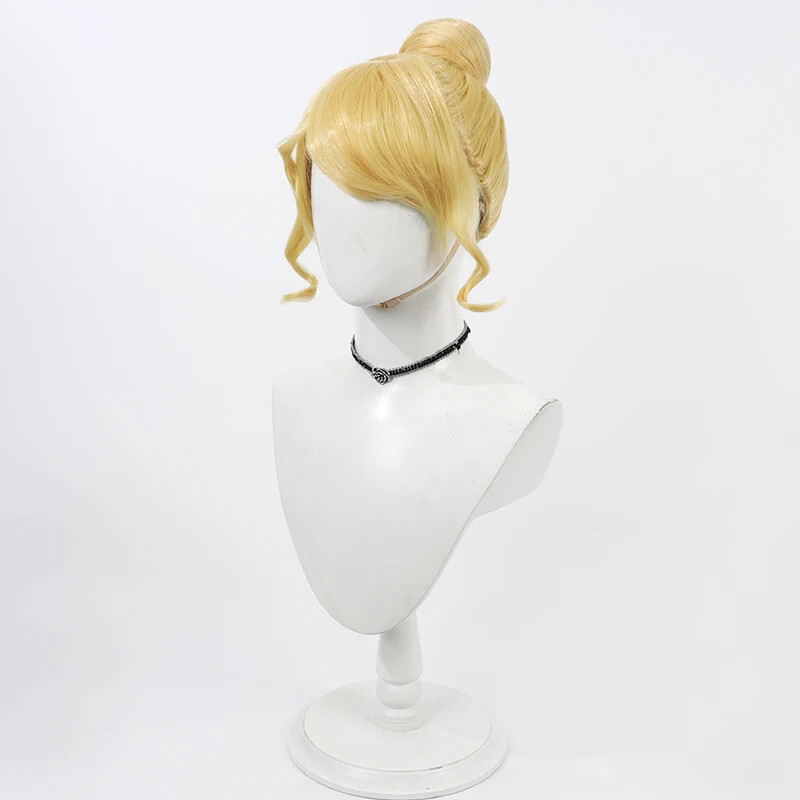 Cinderella Cosplay Wig for Adult Women Blonde Princess Wigs with