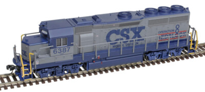 Atlas N EMD GP40-2 CSX Transportation CSXT #6387 DCC/SND 40004742
