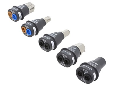 ADPTR-KIT1-EUR Adapter Adapter x5,Etui 4mm Stiel: B15,B22,E14,E27,GU10 BEHA-AMPR